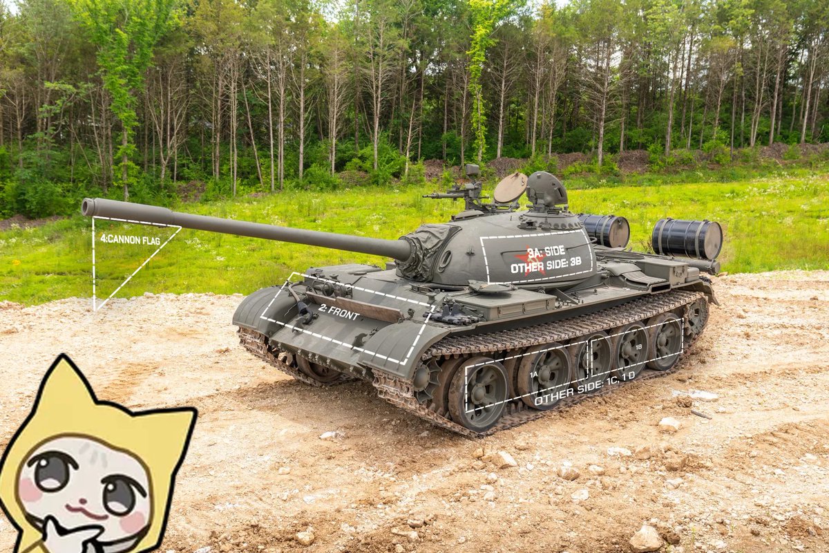 Ad space on a personal tank. Image from the creator’s campaign post.